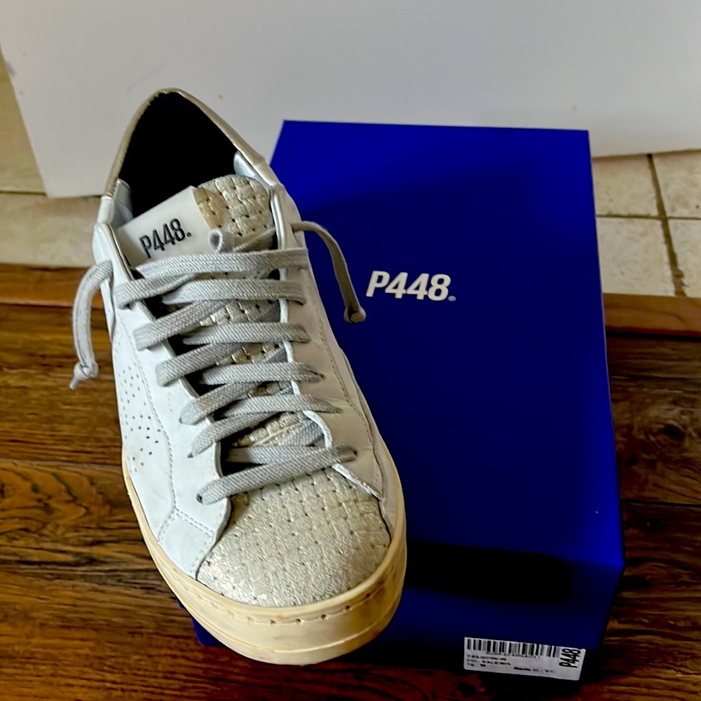 P448 John leather sneakers size 38